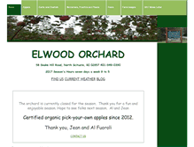 Tablet Screenshot of elwoodorchard.com